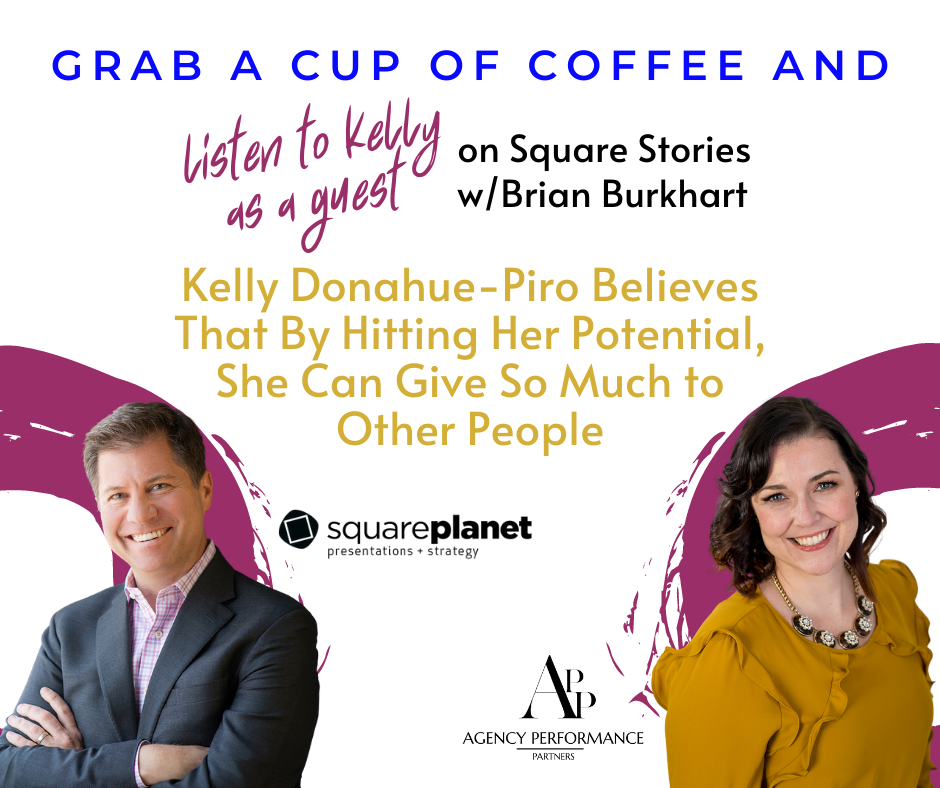 Kelly Donahue-Piro as a Guest on Square Stories with Brian Burkhart
