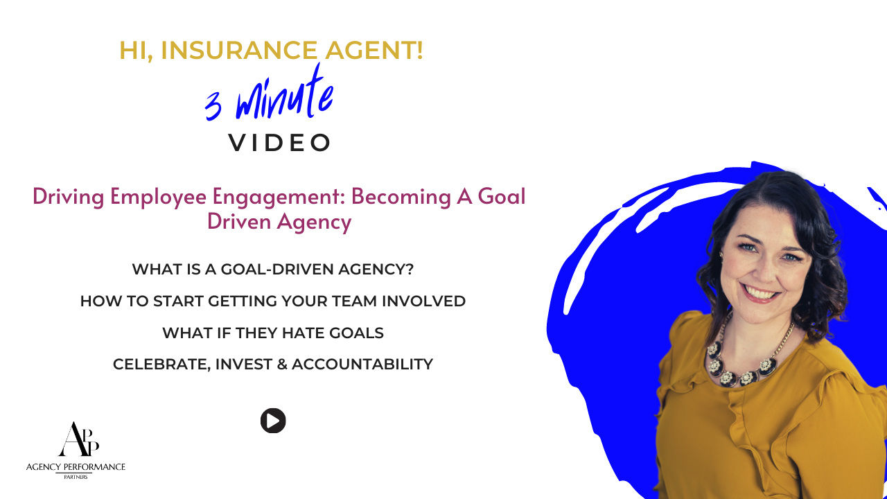 Driving Employee Engagement A Goal Driven Agency