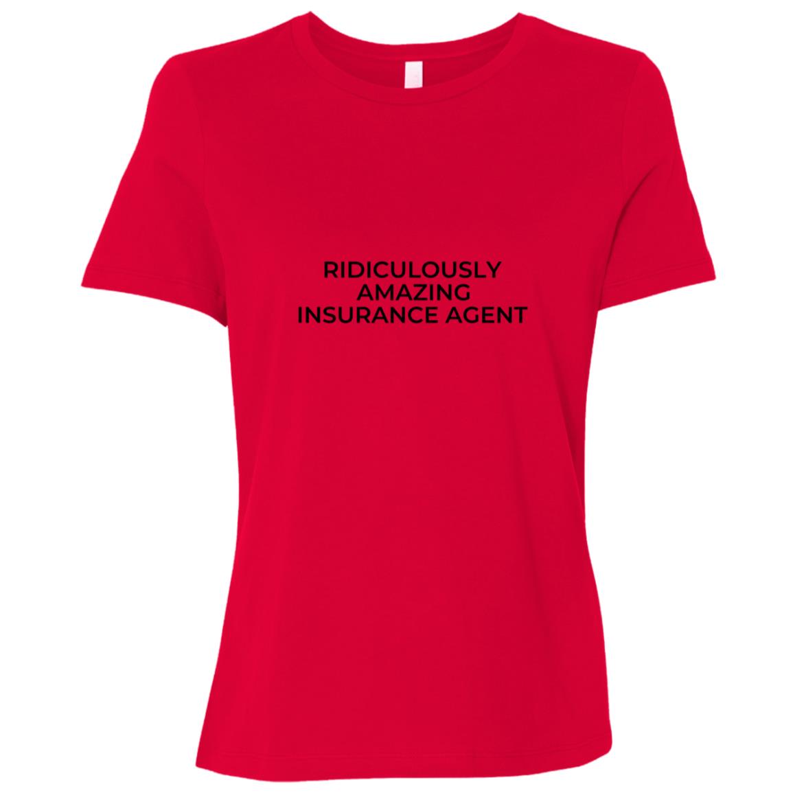 Insurance Agency Womens Clothing Ladies Ridiculously Amazing TShirt for Insurance Agents - Image 3