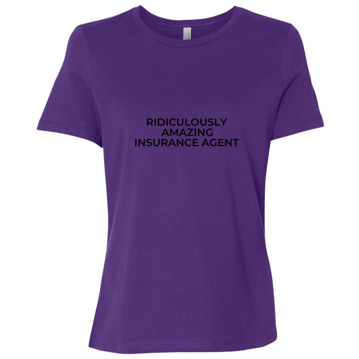 Insurance Agency Womens Clothing Ladies Ridiculously Amazing TShirt for Insurance Agents - Image 5